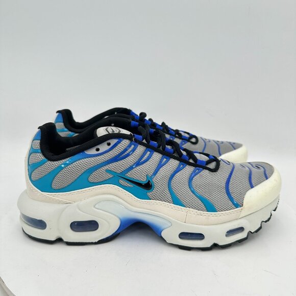 Nike Air Max Plus Youth Size 6Y Women 7.5 CD0609-019 Smoke Gray Blue Shoes - Picture 4 of 11